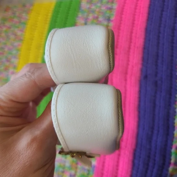 NIB Vintage 1980s White Baby Shoes