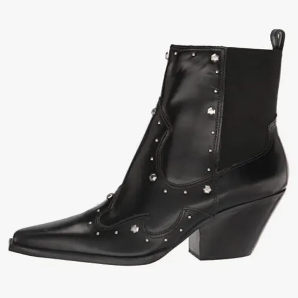 NIBVince Camuto womens NorleyAnkle Boot Women's Black Ankle Boots size 7.5