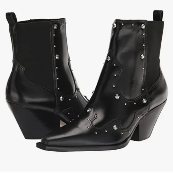 NIBVince Camuto womens NorleyAnkle Boot Women's Black Ankle Boots size 7.5