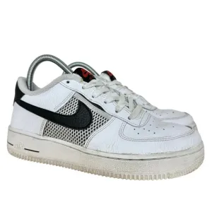 Nike Air Force 1 Low LV8 GS Mesh Pocket Sneaker Shoes White DH9596 Youth Size 6