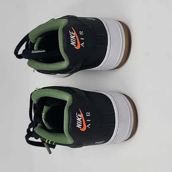Nike Air Force 1 LV8 Green Black Boys Shoes Size 6Y