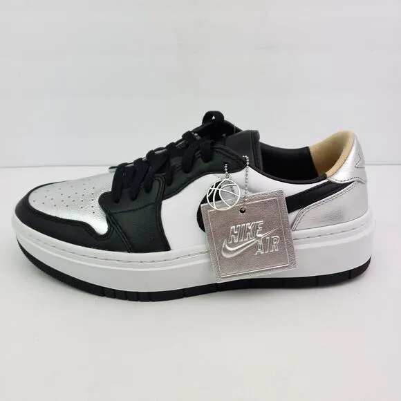 Nike Air Jordan 1 Elevate Low SE Metallic Silver Toe Womens Size 11.5 Shoes