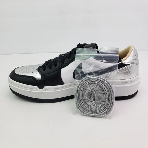 Nike Air Jordan 1 Elevate Low SE Metallic Silver Toe Womens Size 11.5 Shoes