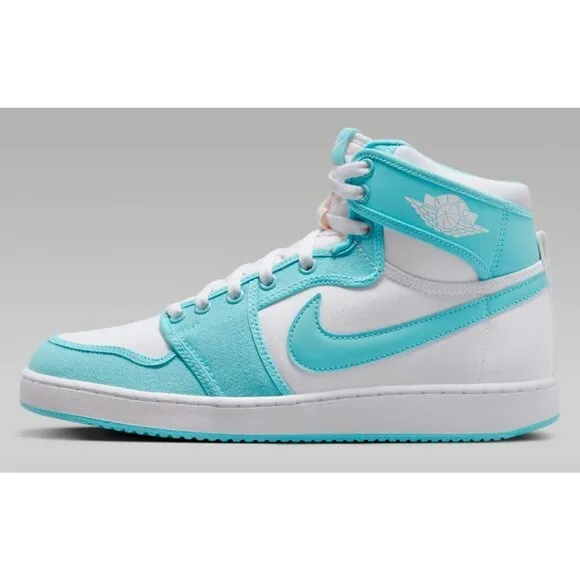 Nike Air Jordan 1 Mid Retro AJKO Sneakers Shoes AQUA DO5047-411 Men's Size 12.5