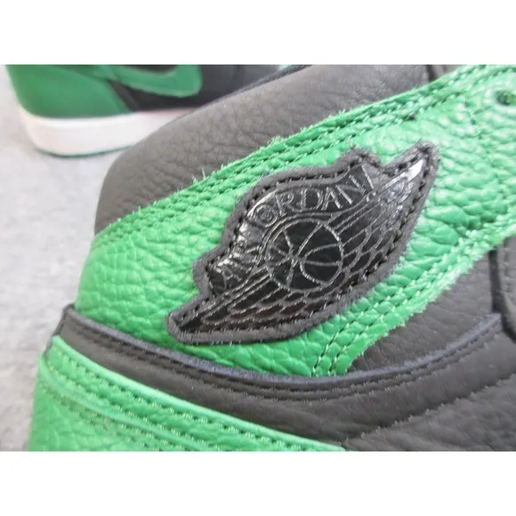 Nike Air Jordan 1 Retro Shoes Mens 8.5 High Pine Green 2.0 Sneakers 555088-030