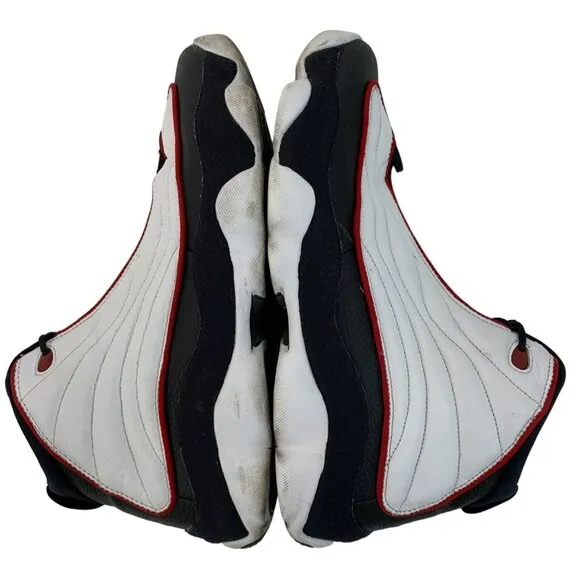 Nike Air Jordan 10.5 US Men’s Basketball Shoes Black/White/Red 7311 Used