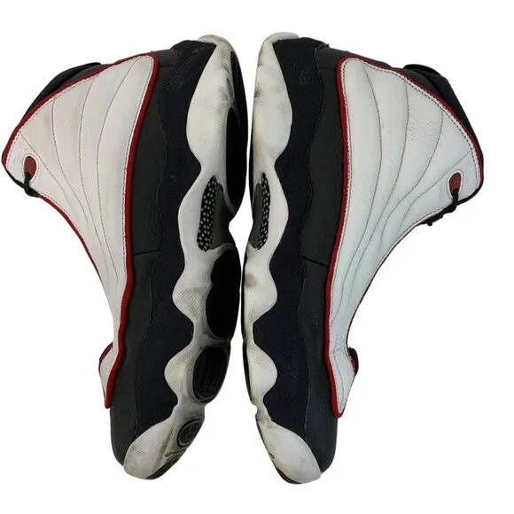 Nike Air Jordan 10.5 US Men’s Basketball Shoes Black/White/Red 7311 Used