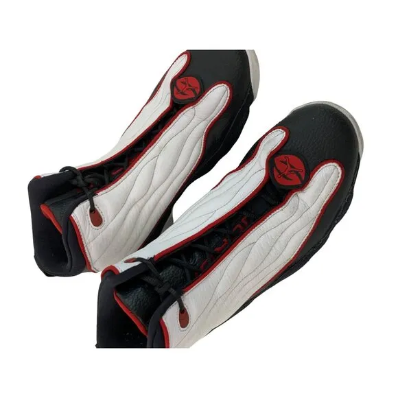 Nike Air Jordan 10.5 US Men’s Basketball Shoes Black/White/Red 7311 Used