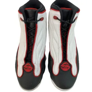 Nike Air Jordan 10.5 US Men’s Basketball Shoes Black/White/Red 7311 Used