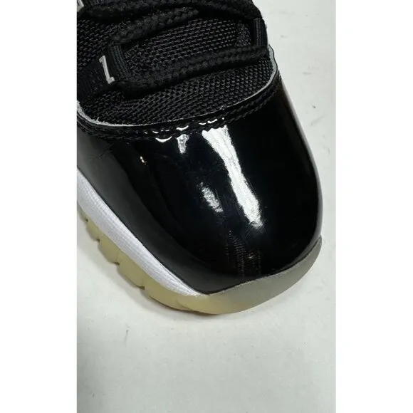 Nike Air Jordan 11 GS Jubilee 25th Anniversary Size 6.5Y Black 378038-011 Shoes