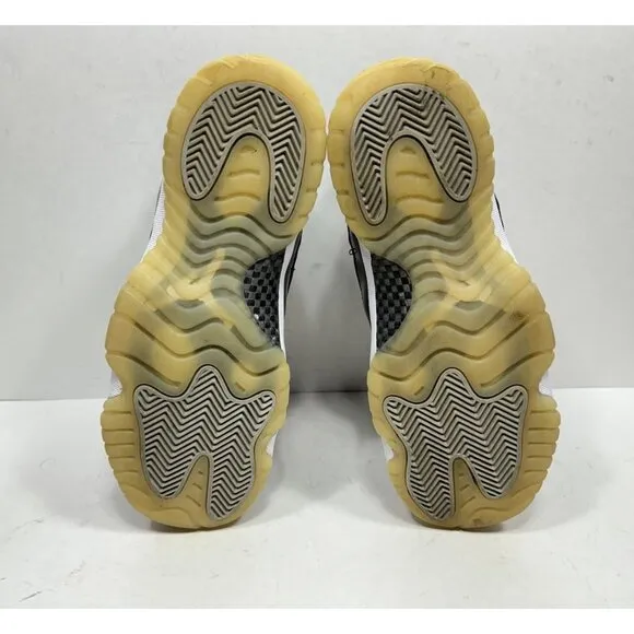 Nike Air Jordan 11 GS Jubilee 25th Anniversary Size 6.5Y Black 378038-011 Shoes