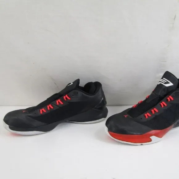 Nike Air Jordan Black/Red Men's Shoes Size 12 ﻿ ﻿