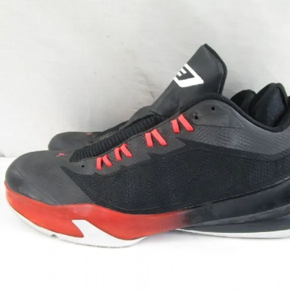 Nike Air Jordan Black/Red Men's Shoes Size 12 ﻿ ﻿