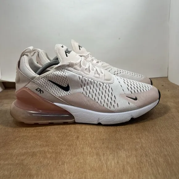 Nike Air Max 270 Low Light Soft Pink Women’s Size 12 AH6789-604 Running Shoes