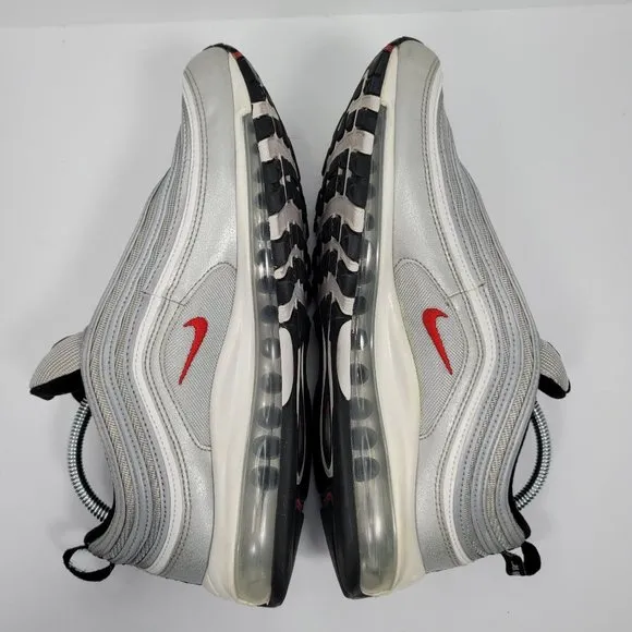 Nike Air Max 97 OG QS 2017 Silver Bullet Women's Shoes 884421-001 US Size 10.5
