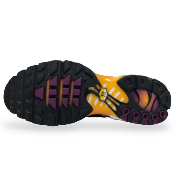 Nike Air Max Plus University Gold/Viotech Purple Mens Running Shoes DX2663 001