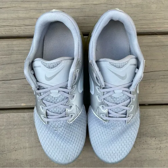 Nike Air VaporMax Wolf Grey Metallic Silver sneakers shoes size 8.5