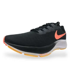 Nike Air Zoom Pegasus 37 Mens Running Shoes Black/Bright Mango BQ9646 010 (NEW)