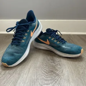 Nike Air Zoom Pegasus 39 Mens 10 Bright Spruce Running Shoes DH4071-302 READ