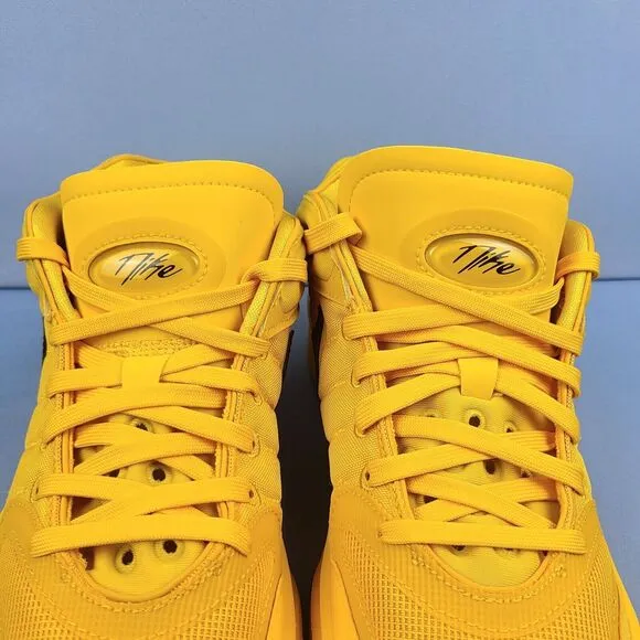 Nike Basketball Shoes Mens Size 8.5 Air Zoom GT Hustle 2 TB Yellow DX9190-701