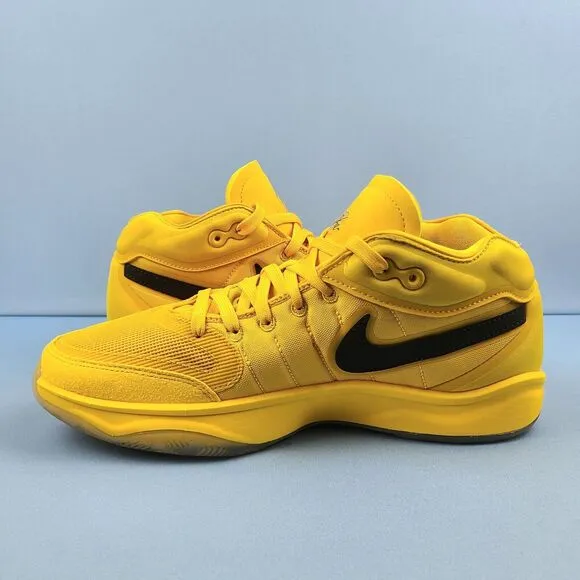 Nike Basketball Shoes Mens Size 8.5 Air Zoom GT Hustle 2 TB Yellow DX9190-701