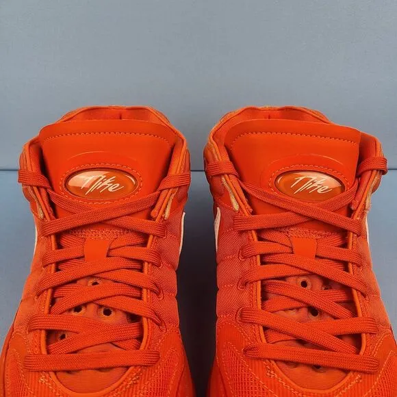 Nike Basketball Shoes Mens Size 9 Air Zoom GT Hustle 2 TB Promo Orange DX9190802