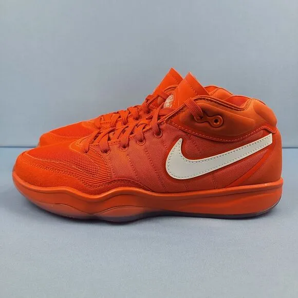 Nike Basketball Shoes Mens Size 9 Air Zoom GT Hustle 2 TB Promo Orange DX9190802