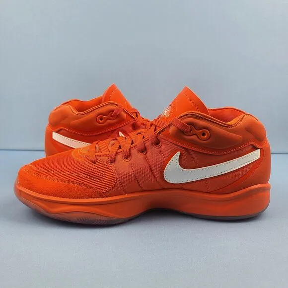 Nike Basketball Shoes Mens Size 9 Air Zoom GT Hustle 2 TB Promo Orange DX9190802