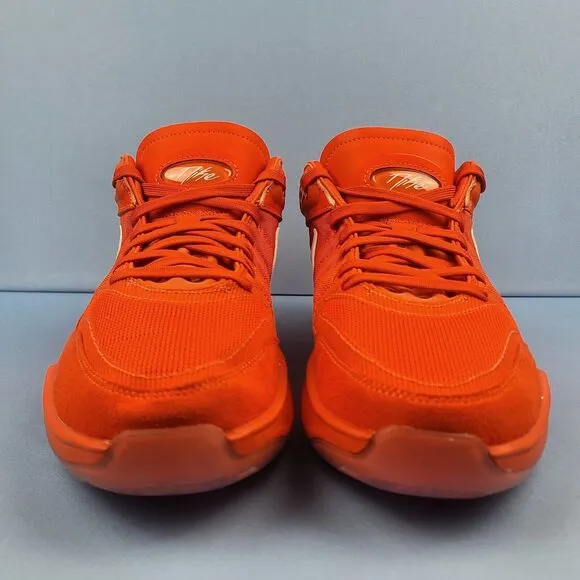Nike Basketball Shoes Mens Size 9 Air Zoom GT Hustle 2 TB Promo Orange DX9190802