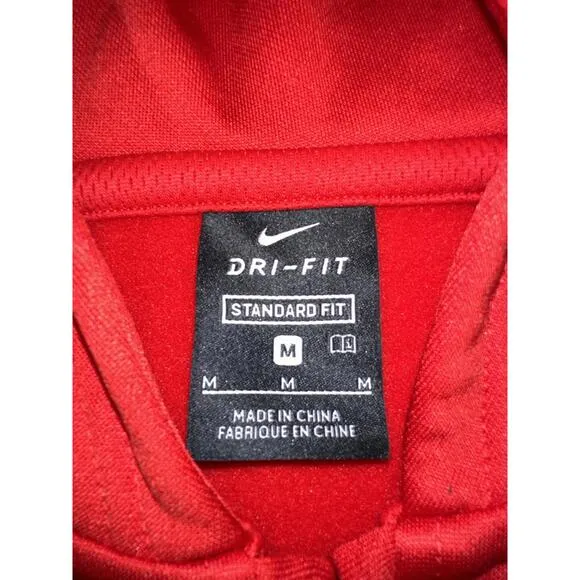 Nike Big Kids (Boy’s) Elite Victory Thermal Full Zip Red Hooded Jacket