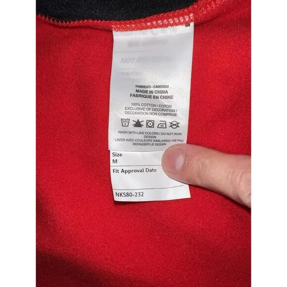 Nike Big Kids (Boy’s) Elite Victory Thermal Full Zip Red Hooded Jacket