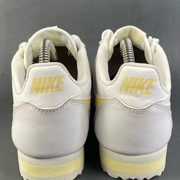 Nike Classic Cortez Leather 'Summit White' sneaker shoes womens size  8.5