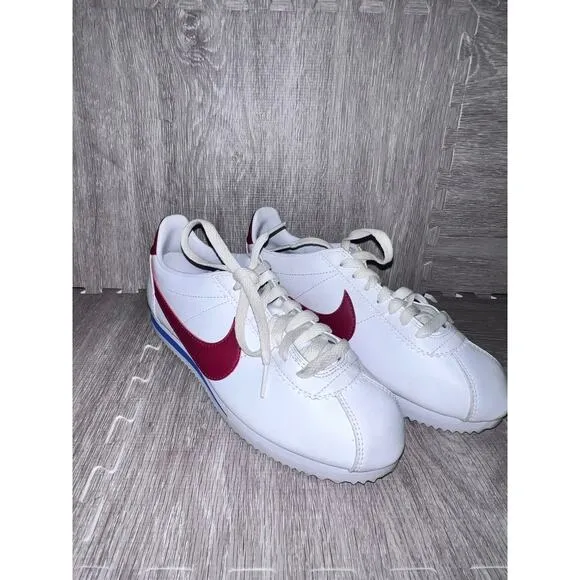 Nike Cortez Forrest Gump Men's Sneakers Size 7 White Red Blue