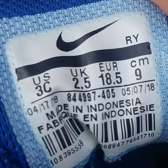 NIKE Flex Experience 5 Toddler Shoes Size 3 Toddler