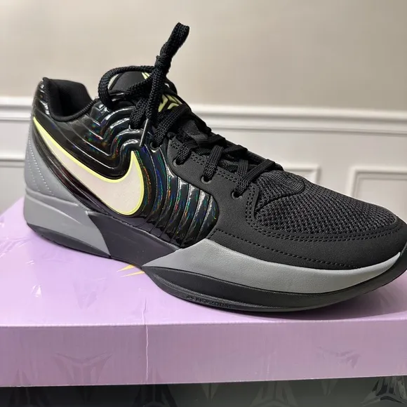 Nike Ja 2 Night Vision Black Phantom Smoke Grey Shoes FD7328-001 Men's Size 12