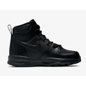 Nike Manoa LTR Boots Shoes Style ID: BQ5373-001 Black Lil Kids Size 3