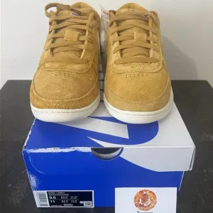 Nike Men's Athletic Shoes in Tan and White