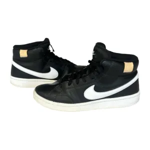 Nike Mens Court Royale 2 Mid CQ9179-001 Black Basketball Shoes Sneakers Size 9.5