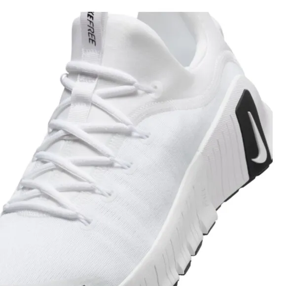 Nike Men's Free Metcon 6 Training Shoes Color: White/Black/White