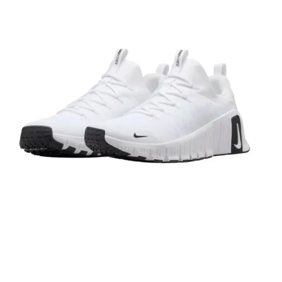 Nike Men's Free Metcon 6 Training Shoes Color: White/Black/White