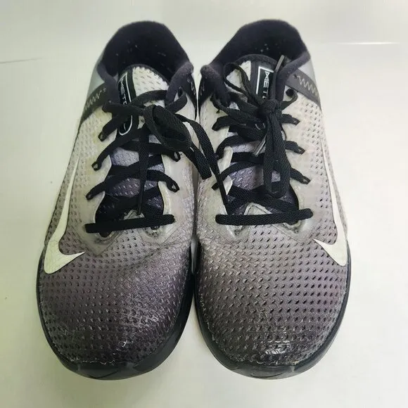 Nike Metcon 6 Black White Training Shoes Size 9