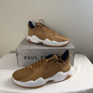 Nike Paul George PG 5 EP Wheat Metallic Gold Men's Size 17 Basketball‎ Shoes