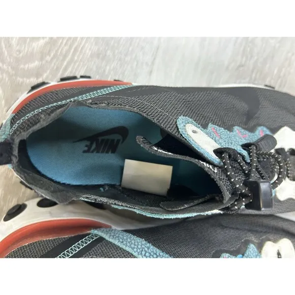 Nike React Element 55 SE CD2153-001 Men's Sneakers Black Mesh Shoes Sz US 11.5