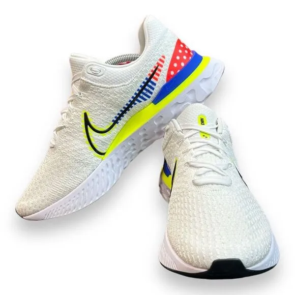 Nike React Infinity Run FK Running Shoes DX1629-100 Men's Size 11.5