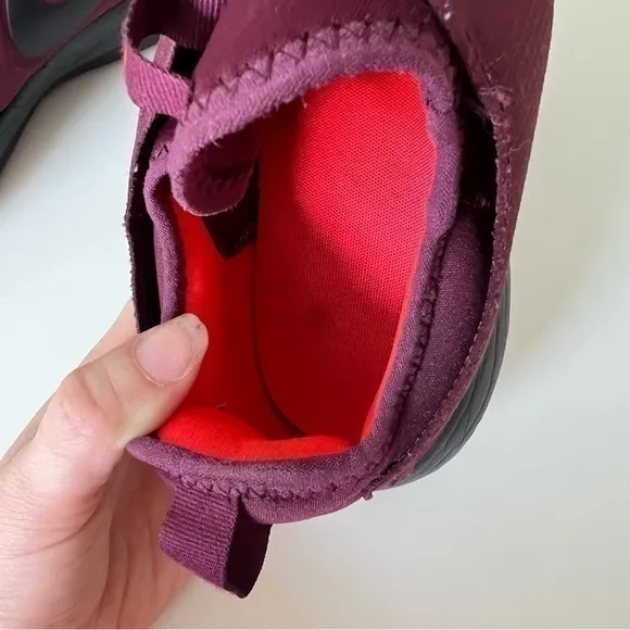 Nike Roshe Burgundy with Neon‎ Lining Shoes