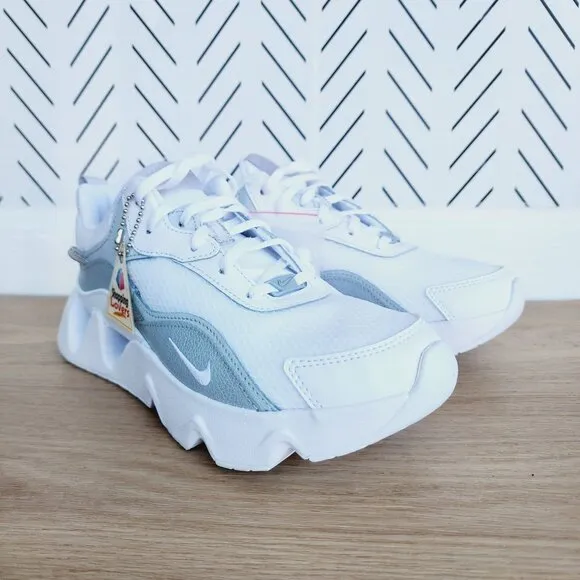 🤩Nike RYZ 365 2 Women's Shoes 10 White Gray CU4874-105 90s Retro Chunky Sneaker