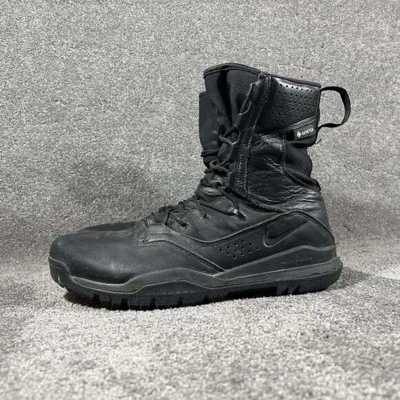 Nike SFB Field 2 8&quot; GTX Black Leather Gore-Tex Boots AQ1199-001 Mens Size 14