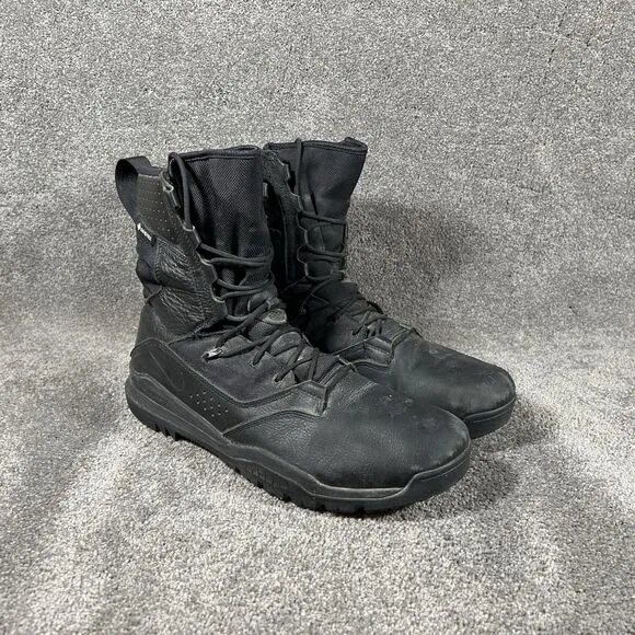 Nike SFB Field 2 8&quot; GTX Black Leather Gore-Tex Boots AQ1199-001 Mens Size 14