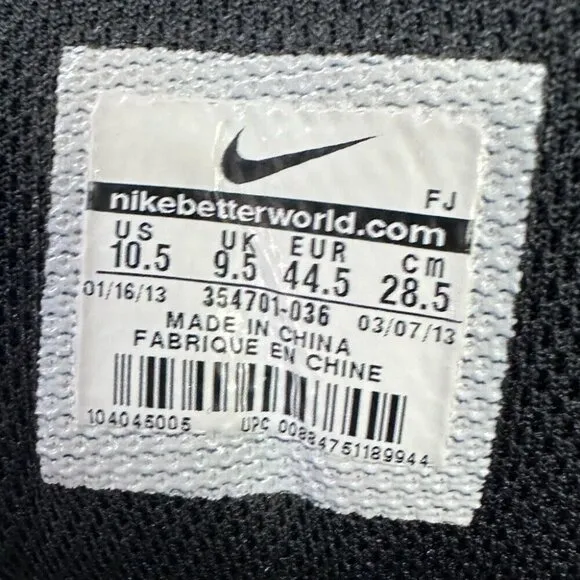 Nike Sweet Classic High Basketball Shoes SIZE 10.5 354701-036 2013