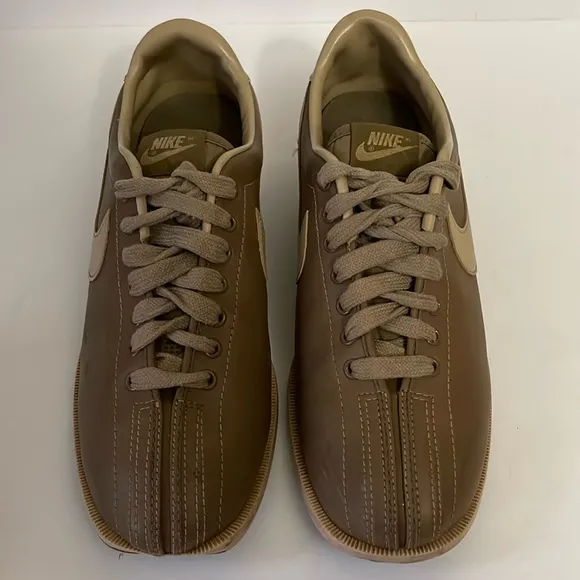 Nike Vintage 80’s Leather Bowling Shoes Men’s 9.5 Split Toe Lace Up